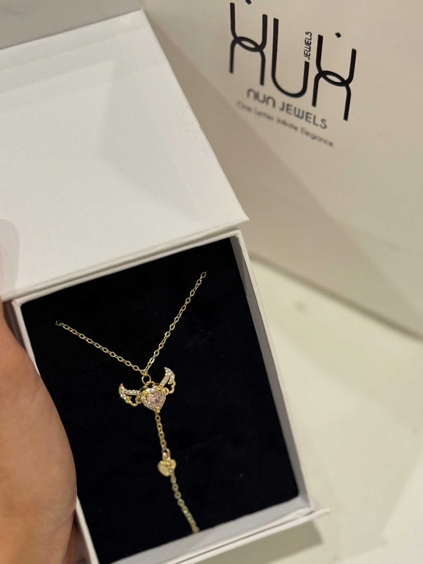 Wings of Grace Hand Chain