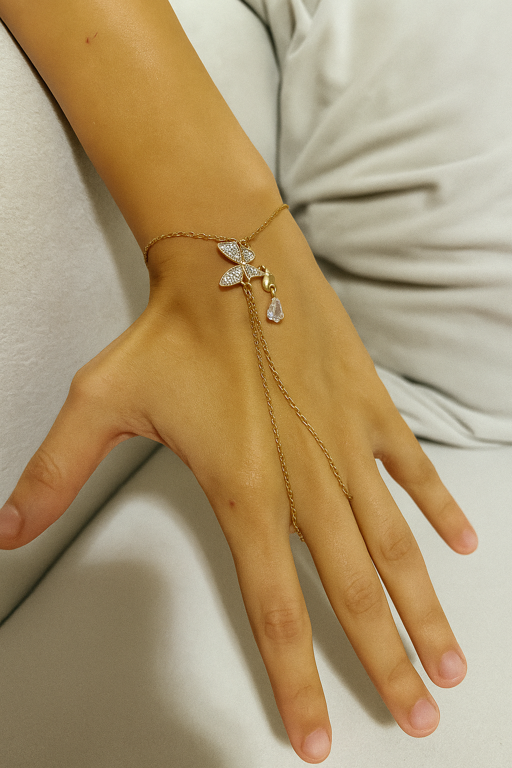 Butterfly Glow Hand Chain