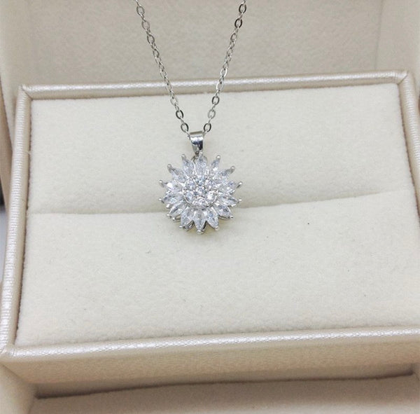 Spinning Bloom 3- Piece Silver Set