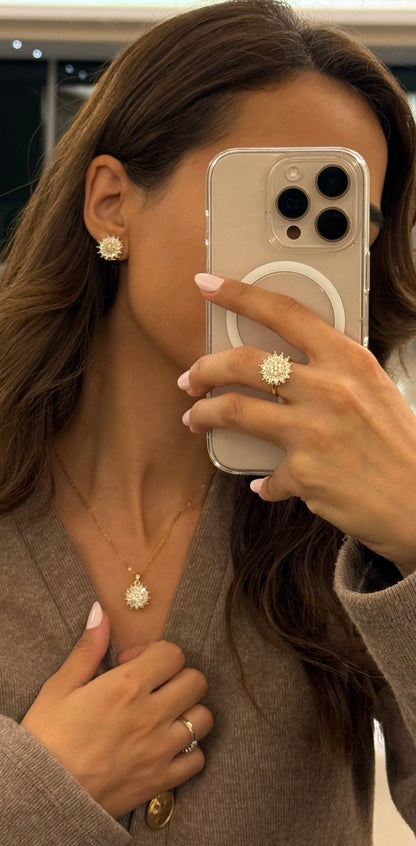 Spinning Bloom 3- Piece Gold Set