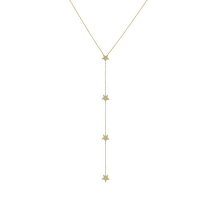 Dainty Droplet Charm Y-Necklace