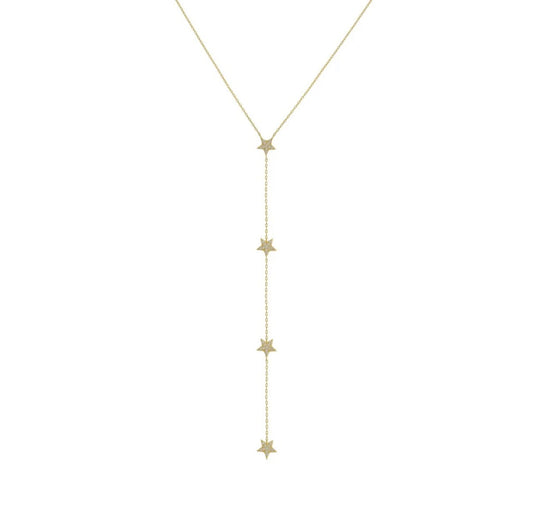 Dainty Droplet Charm Y-Necklace