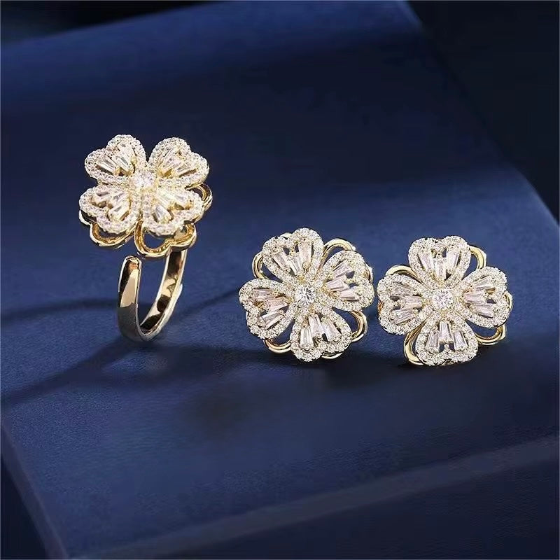 Four Leaf Clover Heart Complete Set