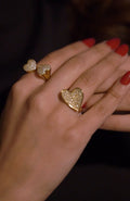 Double Heart Ring Bundle