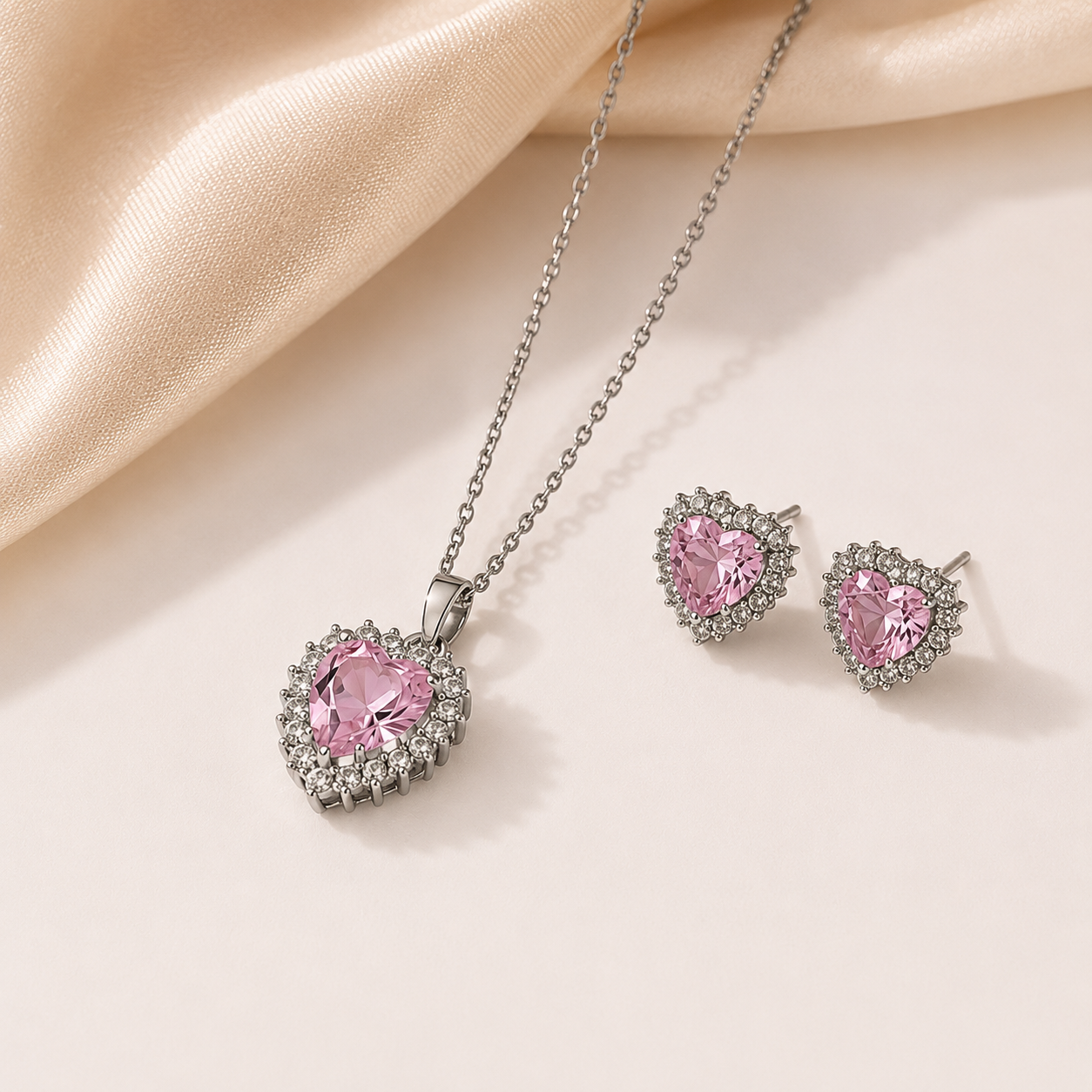 Blush Heart 2 Pieces Set