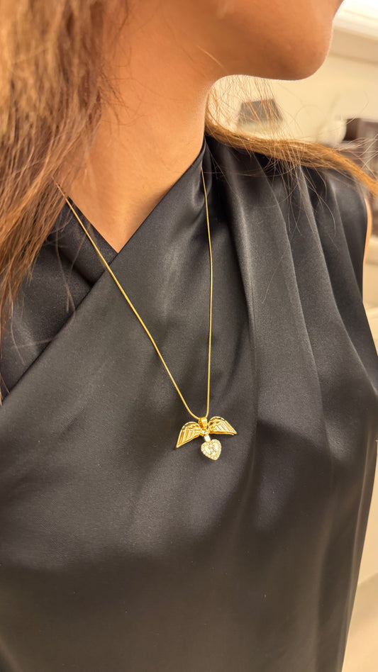 Wings of Love Necklace