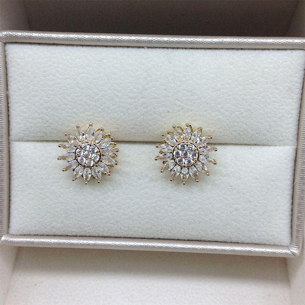 Spinning Bloom Rotatable Earrings