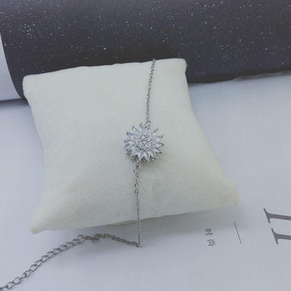 Spinning Bloom 3- Piece Silver Set