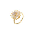 Spinning Bloom Rotatable Ring