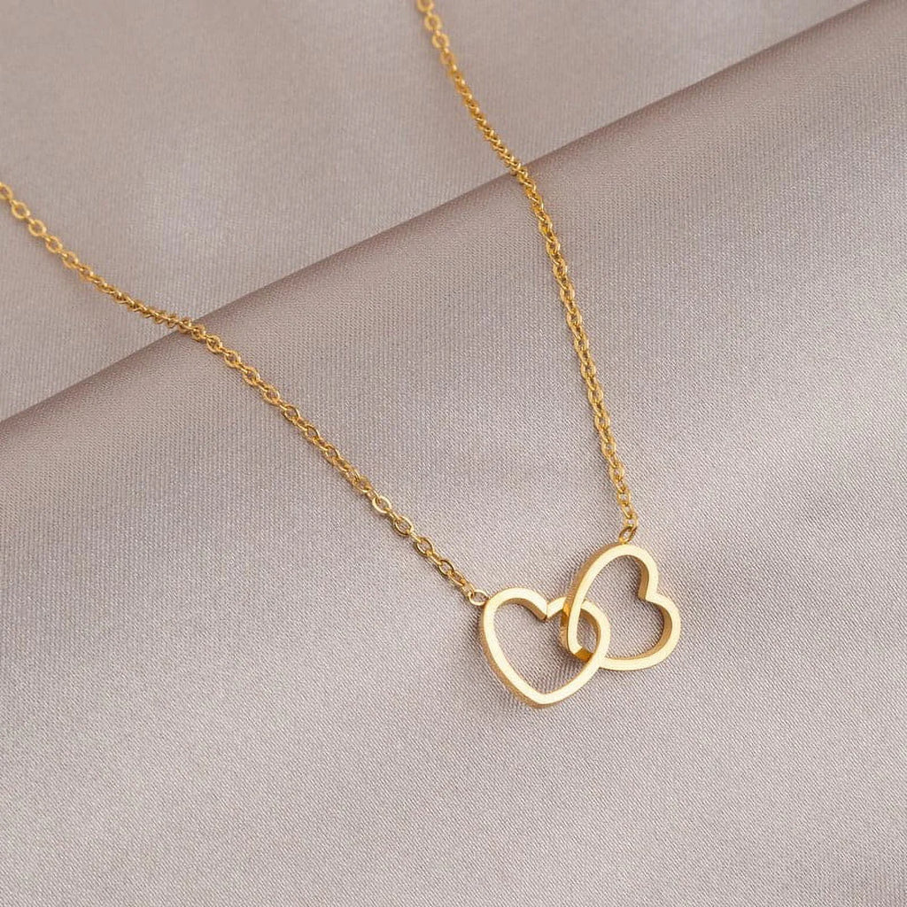 Forever Linked Hearts Necklace